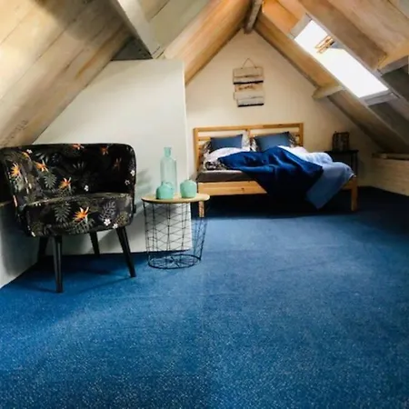 Blue House 350 Meters From Sea Apartment